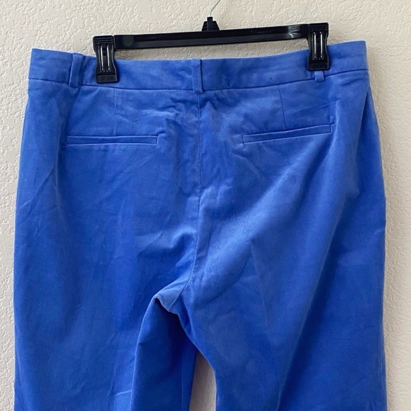 NWT Banana Republic Corduroy Pants Size 12 Blue Ryan Slim Fit Straight Leg - Picture 4 of 6